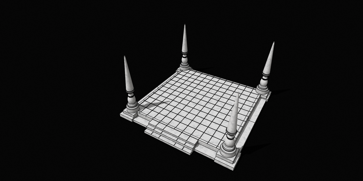 Cell Games Arena – 1:12 Scale STL Files