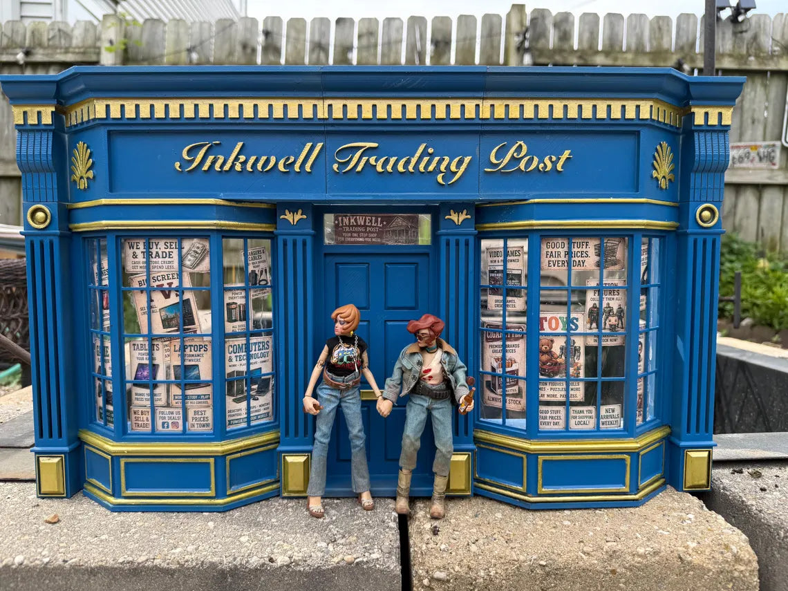 Inkwell Trading Post 1:12 scale Diorama