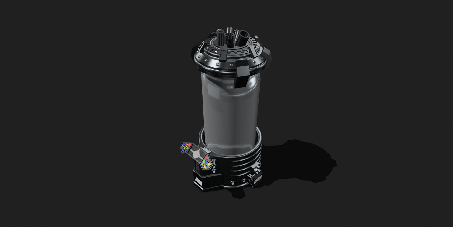 Bio-Weapon Containment Tank – 1:12 Scale - STL Download