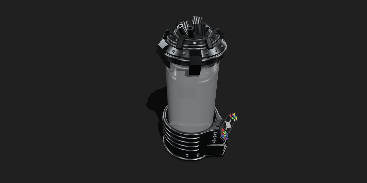 Bio-Weapon Containment Tank – 1:12 Scale - STL Download