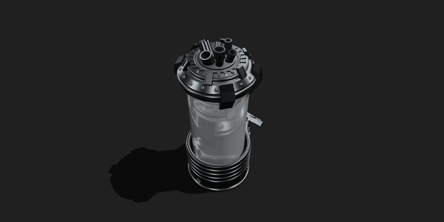 Bio-Weapon Containment Tank – 1:12 Scale - STL Download