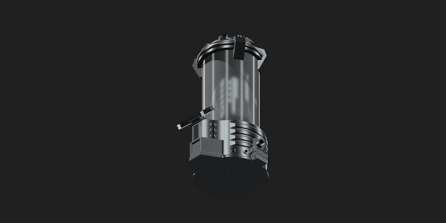 Bio-Weapon Containment Tank – 1:12 Scale - STL Download