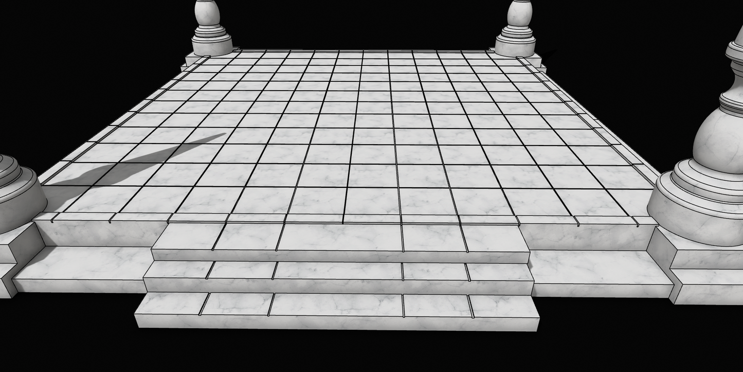 Cell Games Arena – 1:12 Scale STL Files