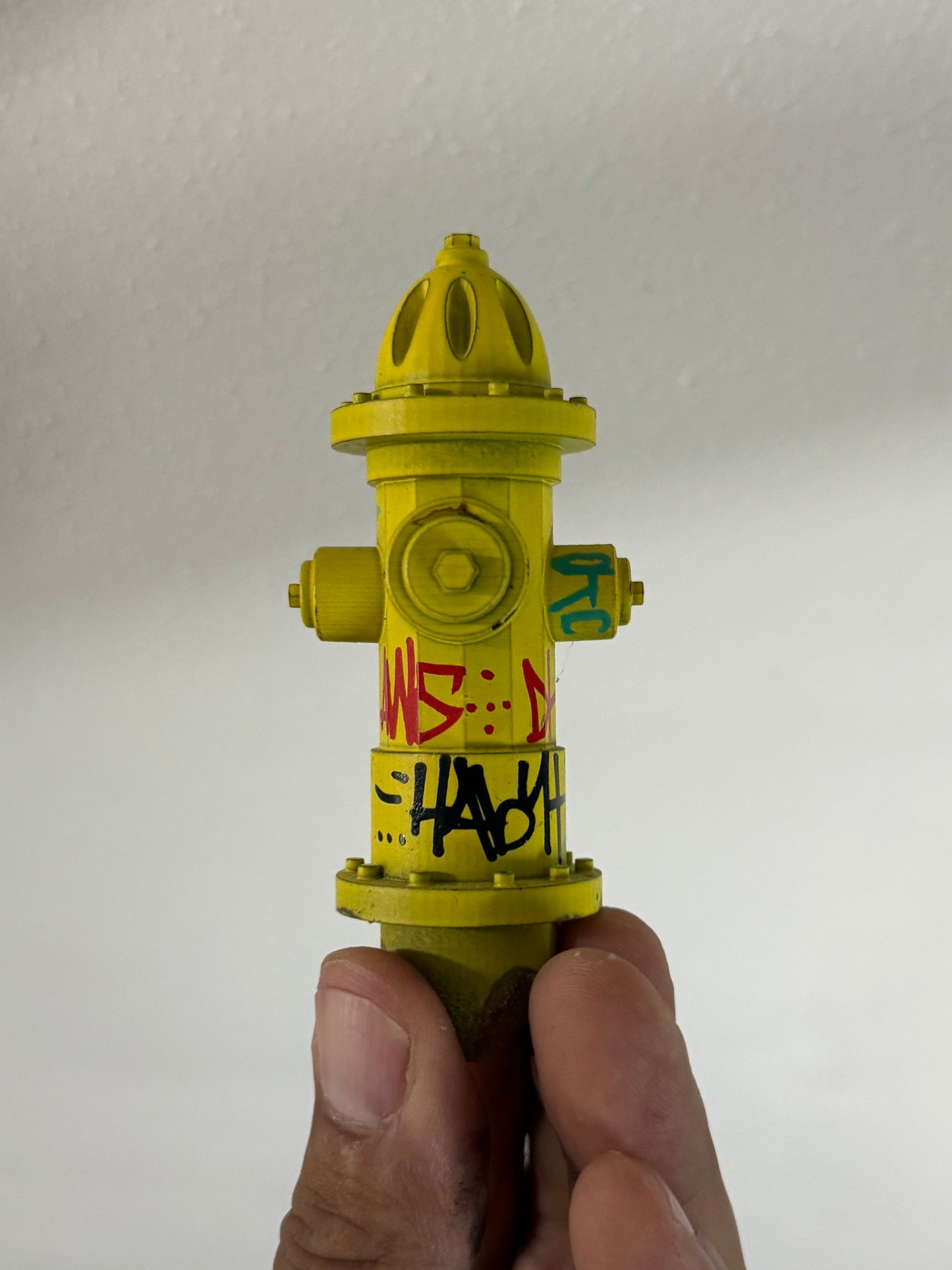 1:12 Scale Street Fire Hydrant – Weathered Urban Prop