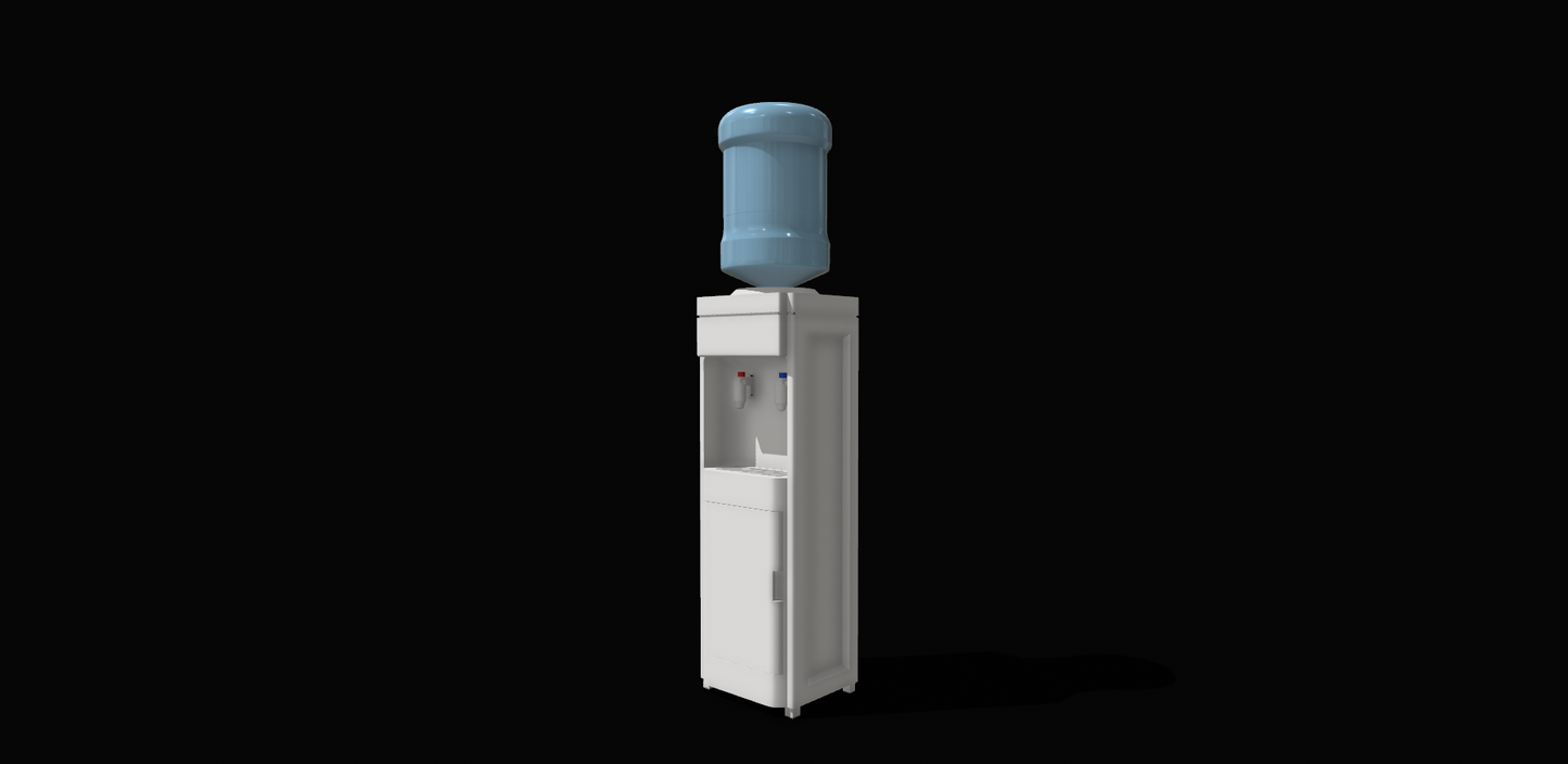 1:12 Scale Office Water Cooler Digital Download