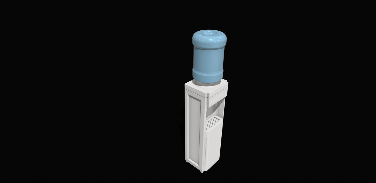 1:12 Scale Office Water Cooler Digital Download