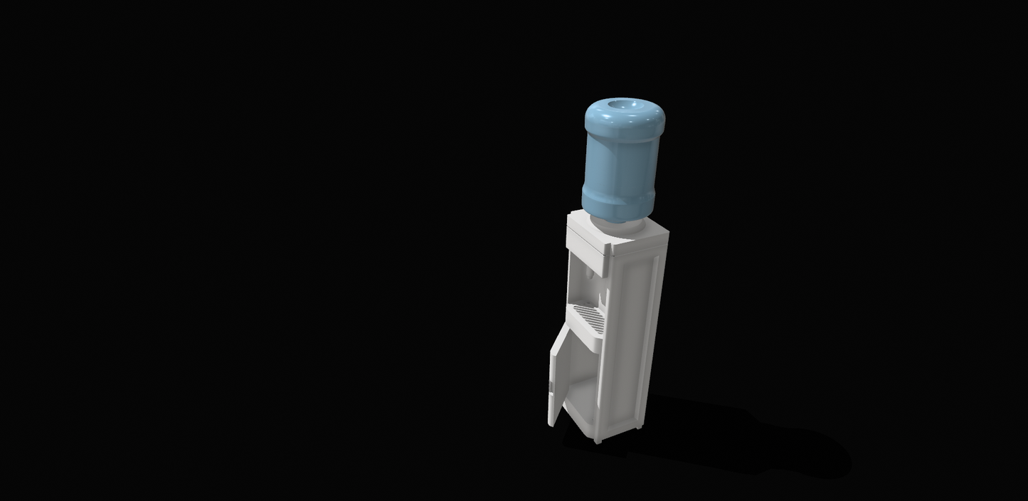 1:12 Scale Office Water Cooler Digital Download