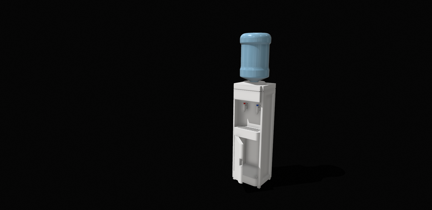 1:12 Scale Office Water Cooler Digital Download