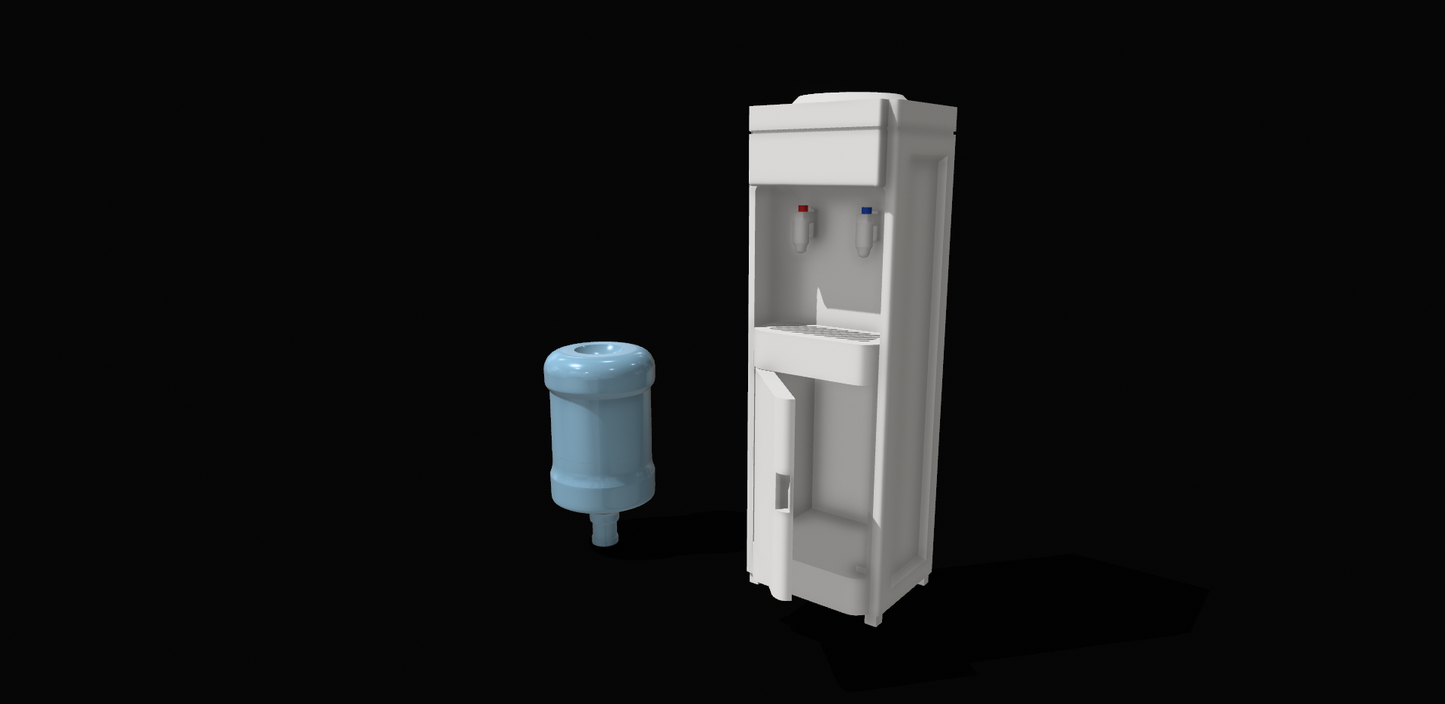 1:12 Scale Office Water Cooler Digital Download