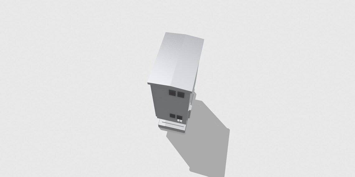 1:12 Scale Electrical Utility Box STL – Miniature Diorama Prop