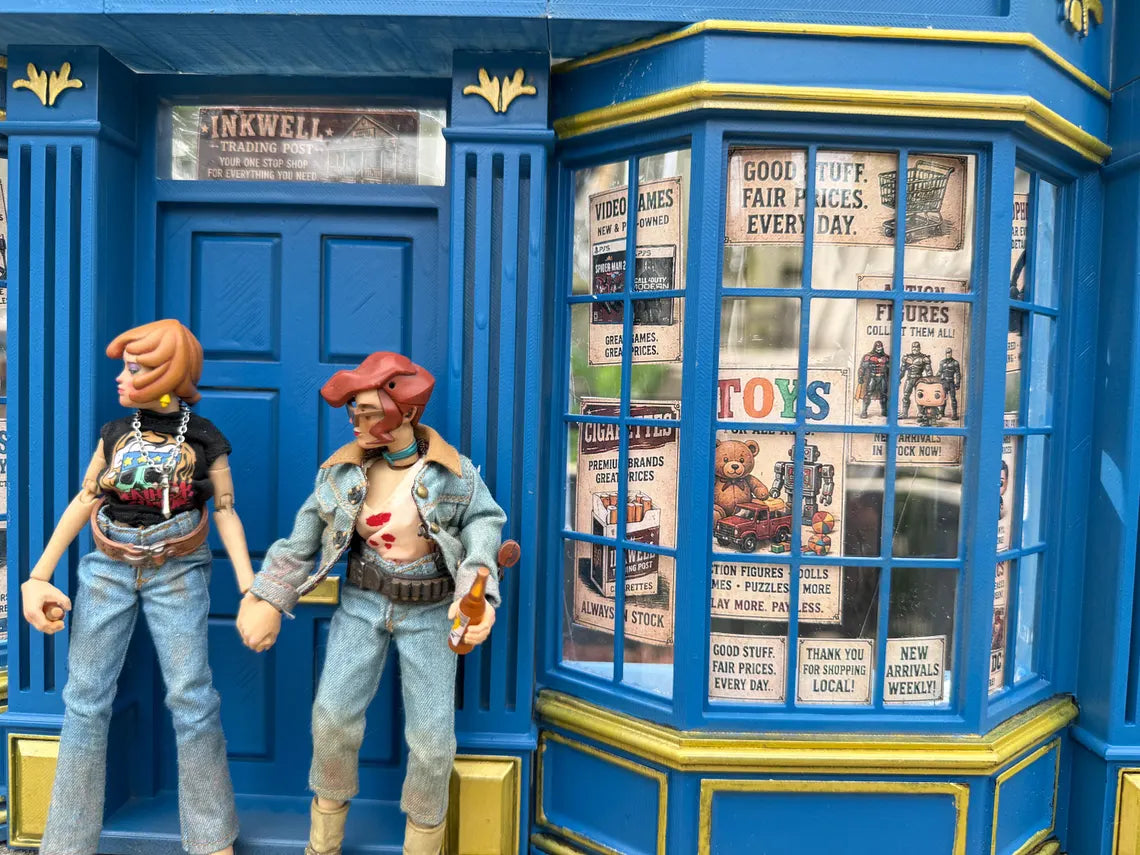 Inkwell Trading Post 1:12 scale Diorama