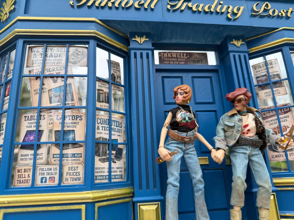 Inkwell Trading Post 1:12 scale Diorama